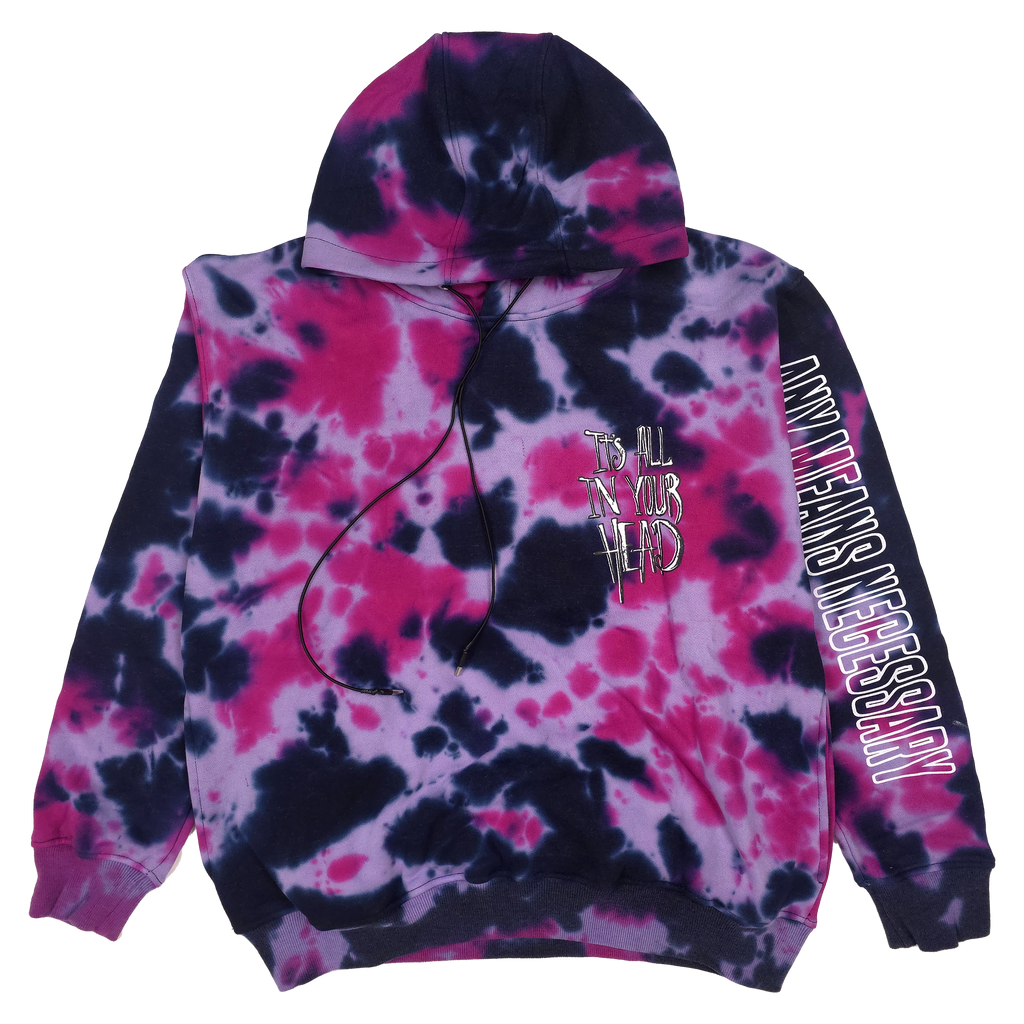 It's All In Your Head Pullover Hoodie Purple
